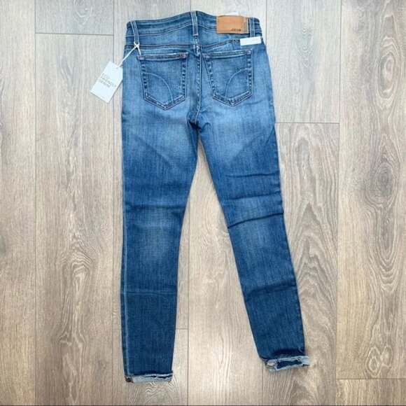 Revolve Joe's Jeans Women's Skinny Jeans Icon Ankle Denim Cuffed Blue Size 26 - Picture 12 of 13
